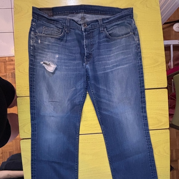 rag and bone distressed jeans - Picture 1 of 4
